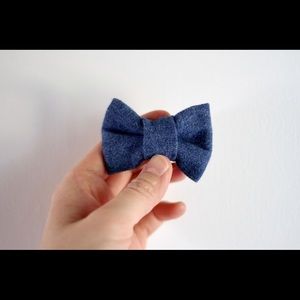 Handmade Denim Bow